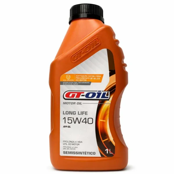 Aceite GT Oil Long Life 15W40 SL Semisintético